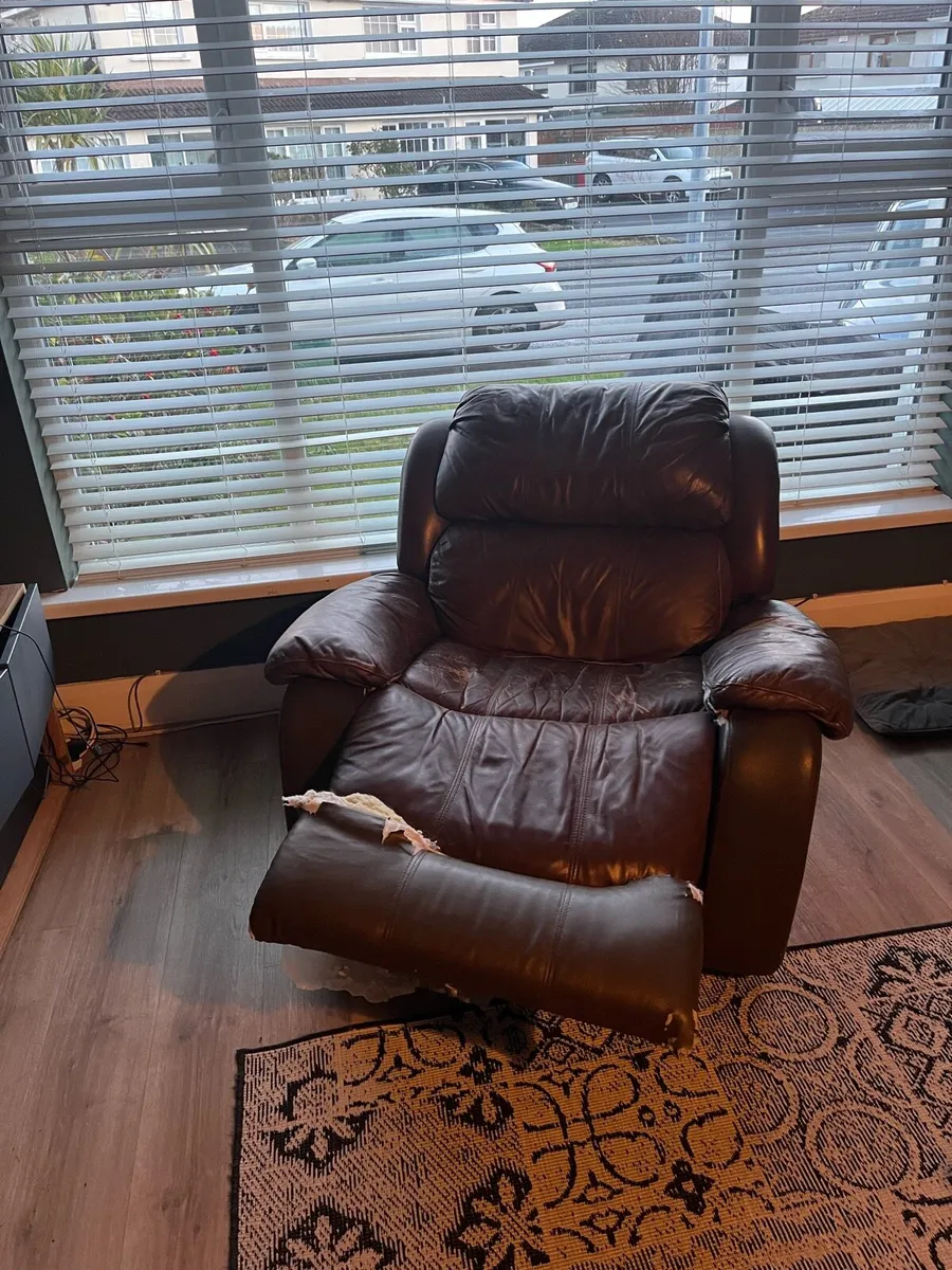 Free leather recliner - Image 2