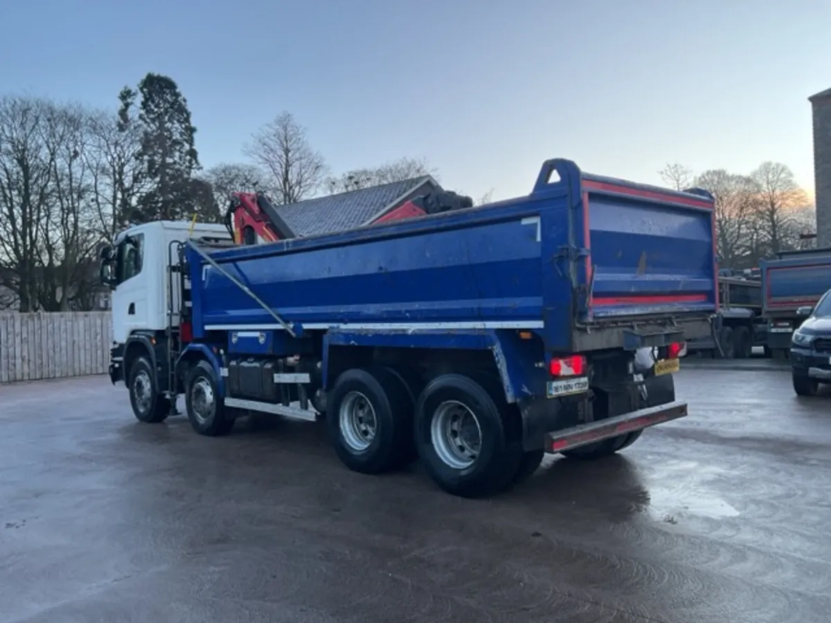 2016 Scania G410 8x4 Tipper Grab - Image 4