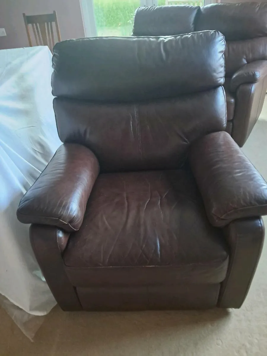 Leather Armchair - Image 1