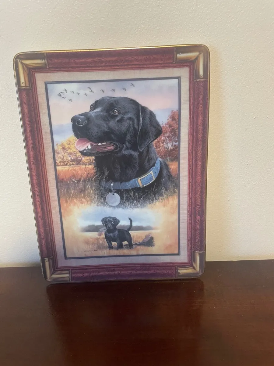 LABRADOR & PUP LIMITED EDITION PLATE - Image 1