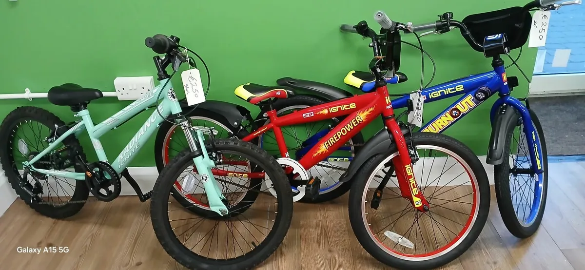 kids 20" bikes