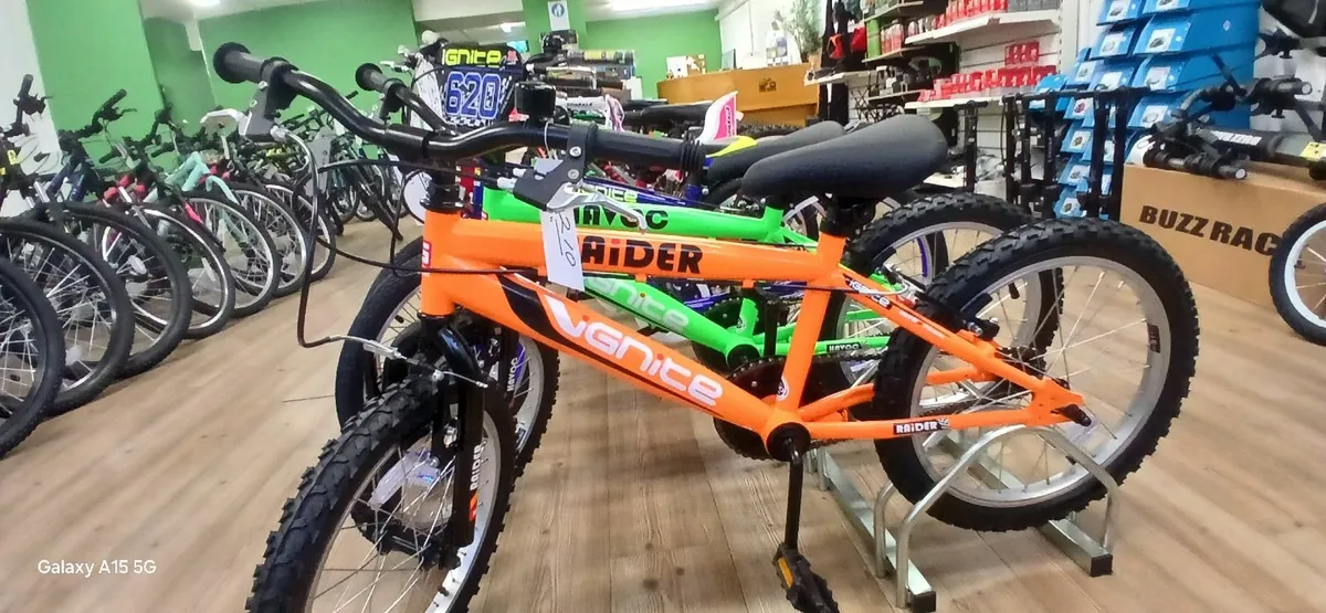 18" kids bikes