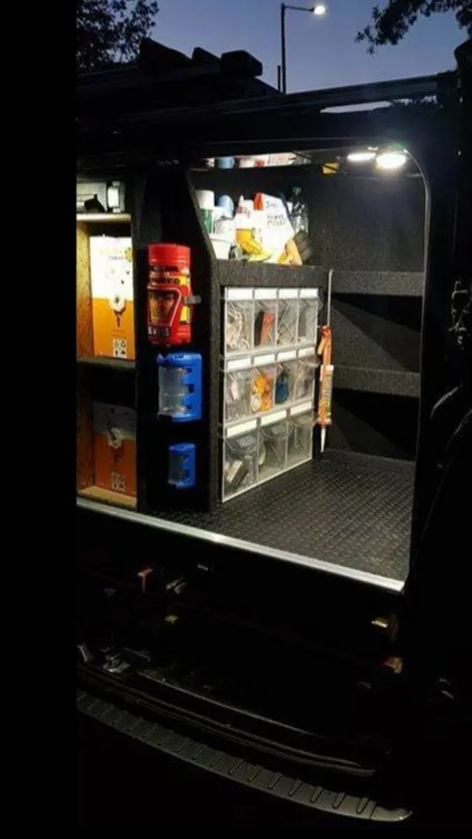 Van storage tilt bins - Image 2