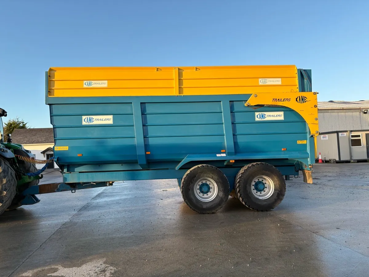 22ft Kane Halfpipe Silage Trailer - Image 1