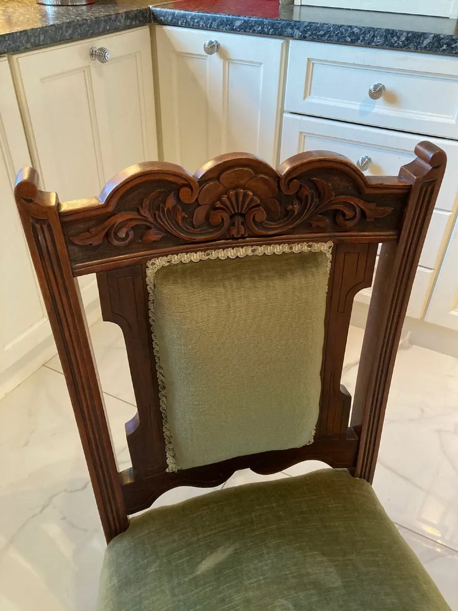 Antique Dining Room Chairs - Image 2