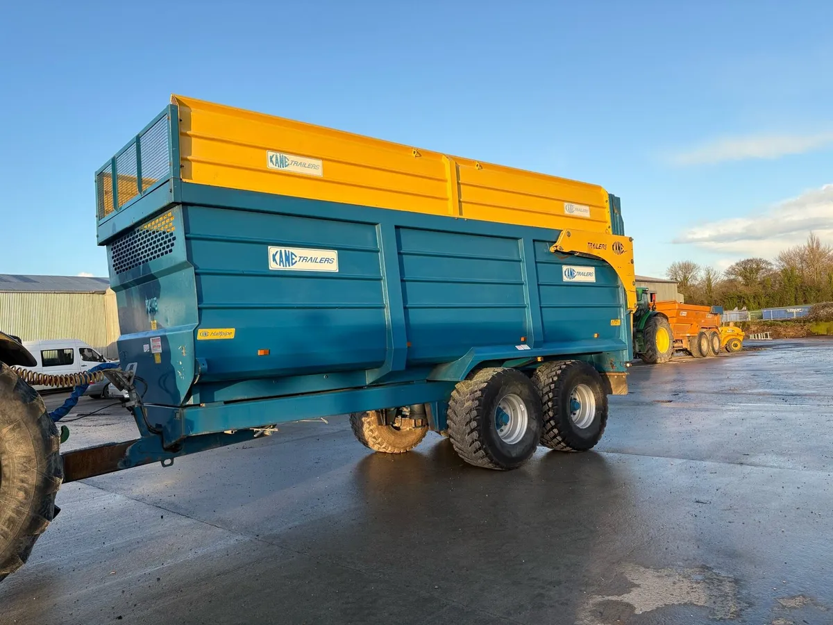 22ft Kane Halfpipe Silage Trailer - Image 2
