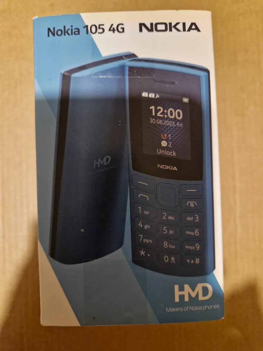 NEW AND SEALED Nokia 105 4G MobilePhone - Image 1