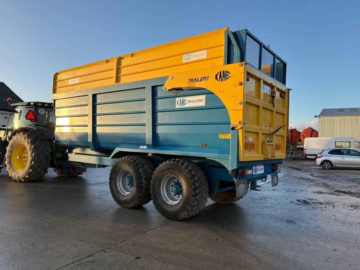 22ft Kane Halfpipe Silage Trailer - Image 3