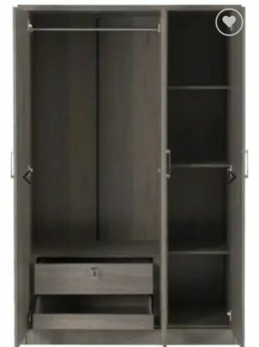 Lisbon 3 Door Wardrobe free delivery in Donegal - Image 2