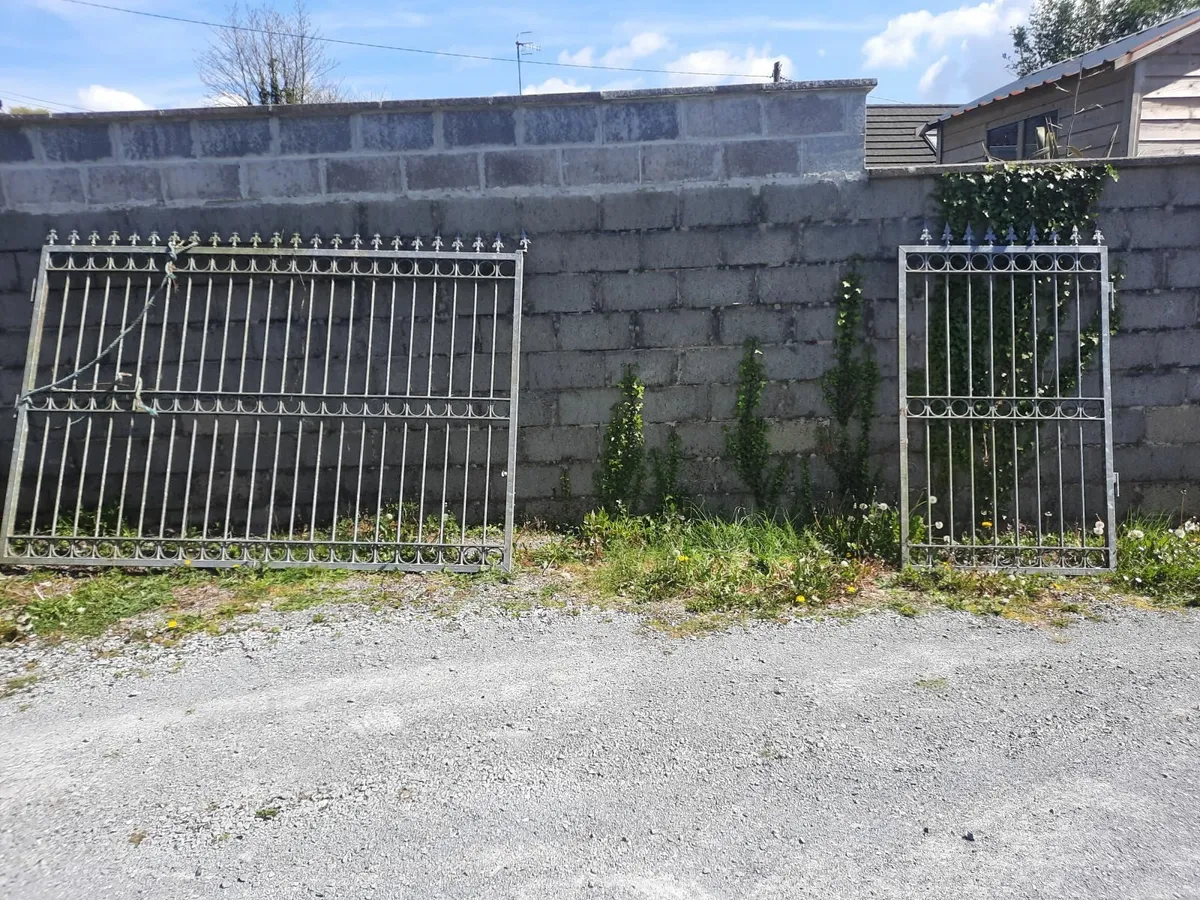 Large Gates galvanised - Image 1