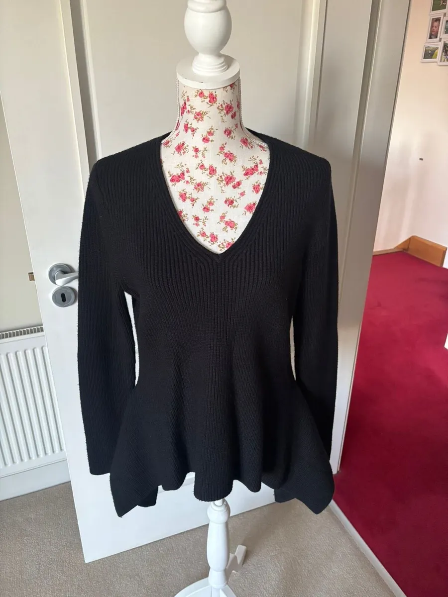 Karen Millen Black Jumper - medium - Image 1