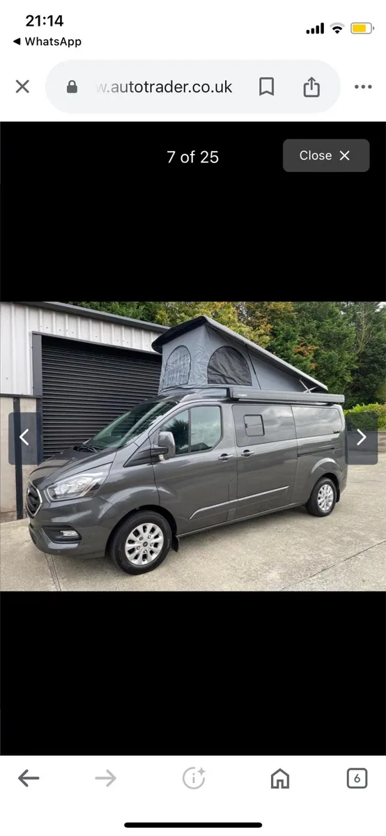 Transit Custom Camper conversion Automatic 4 berth - Image 1