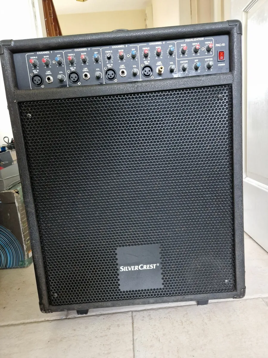 Silvercrest Large AMP Speaker System 54559 - Image 1