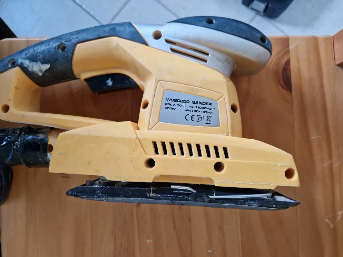 ROK Powertools Sander, Model WSSC200, Carry Case - Image 2