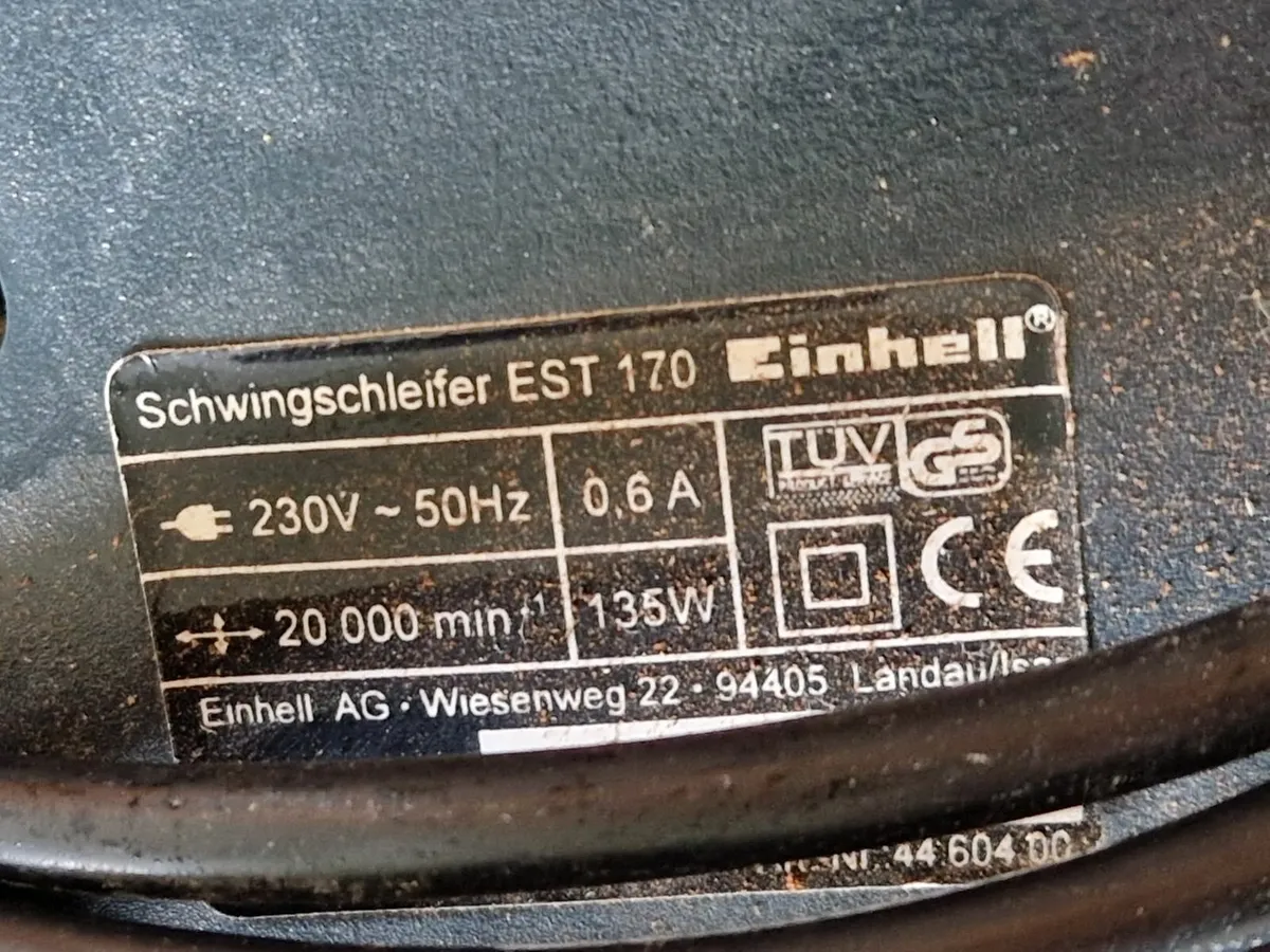 Einhell EST 170 Sander in Excellent Condition - Image 4