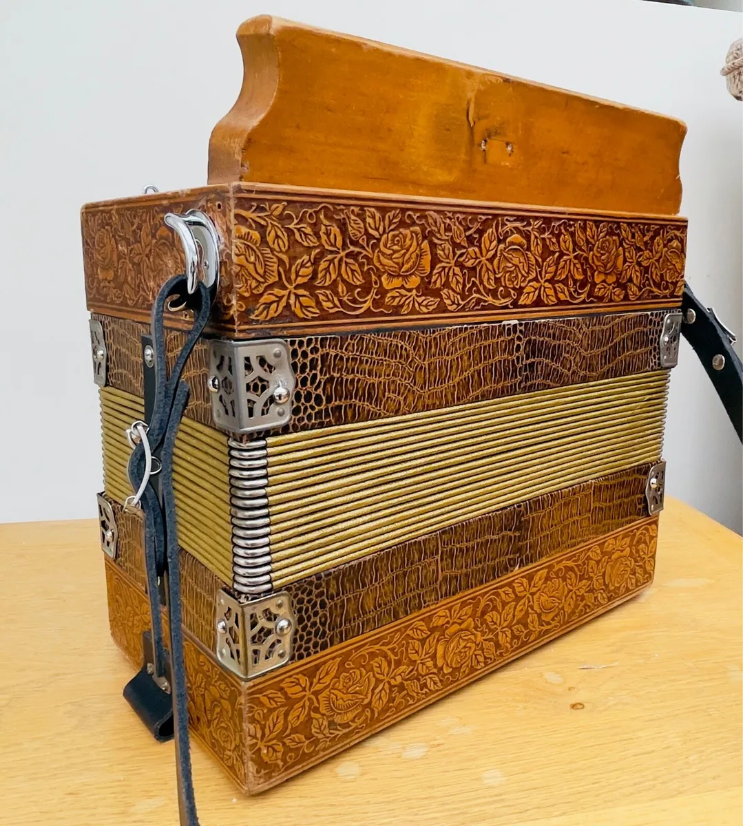 Vintage Koch (Hohner) Button Accordion D/D# - Image 3