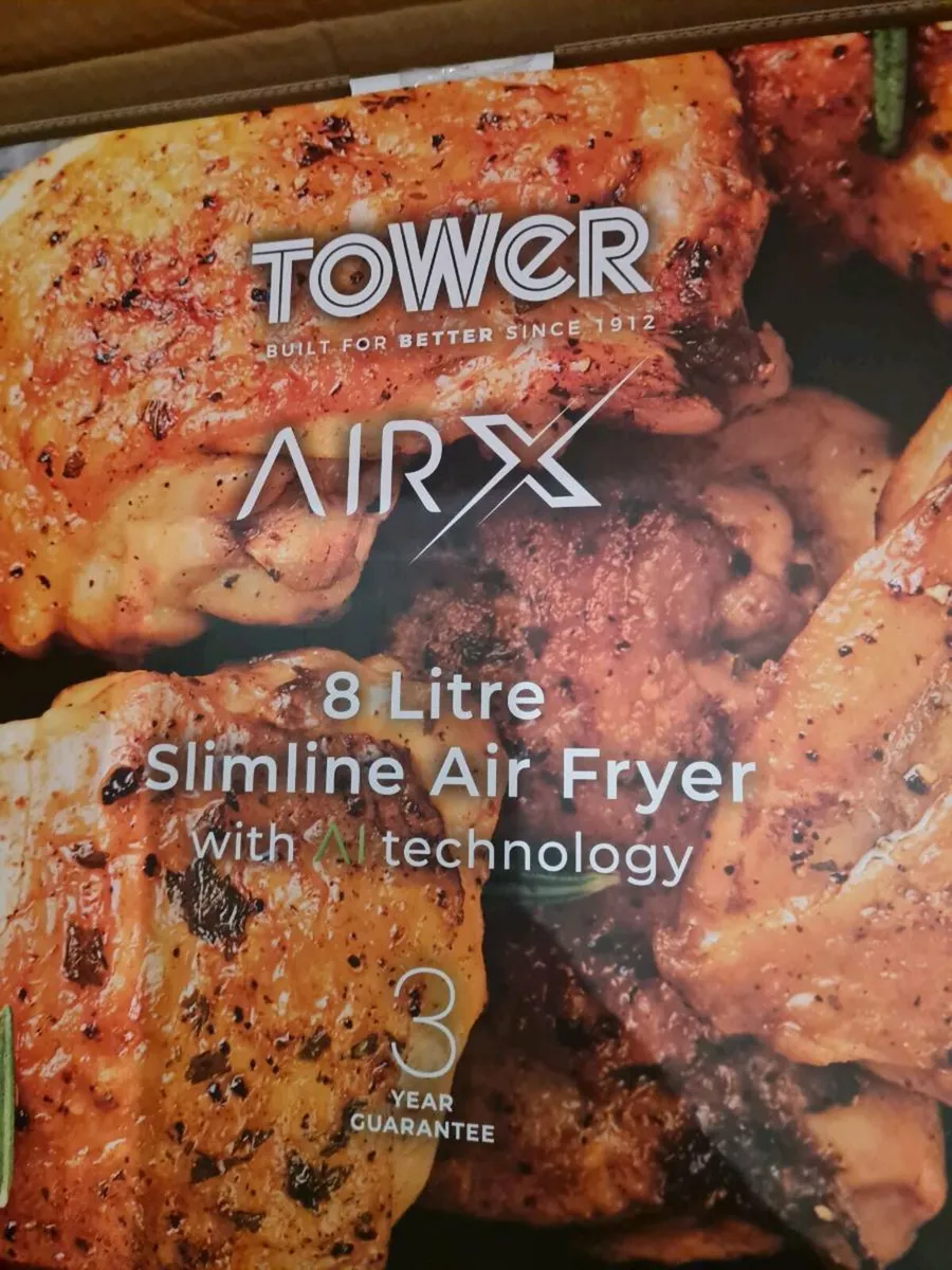 Air fryer Tower Air X 8 Litre single basket - Image 2
