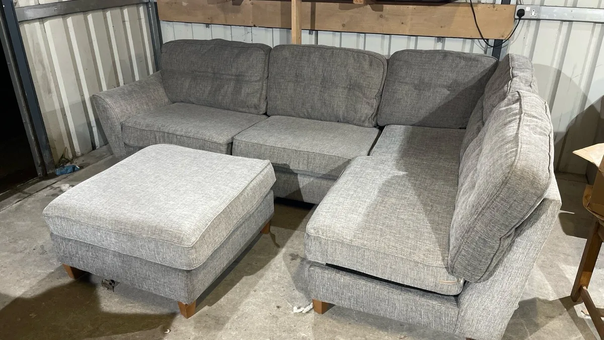 Corner sofa + ottoman - Image 3