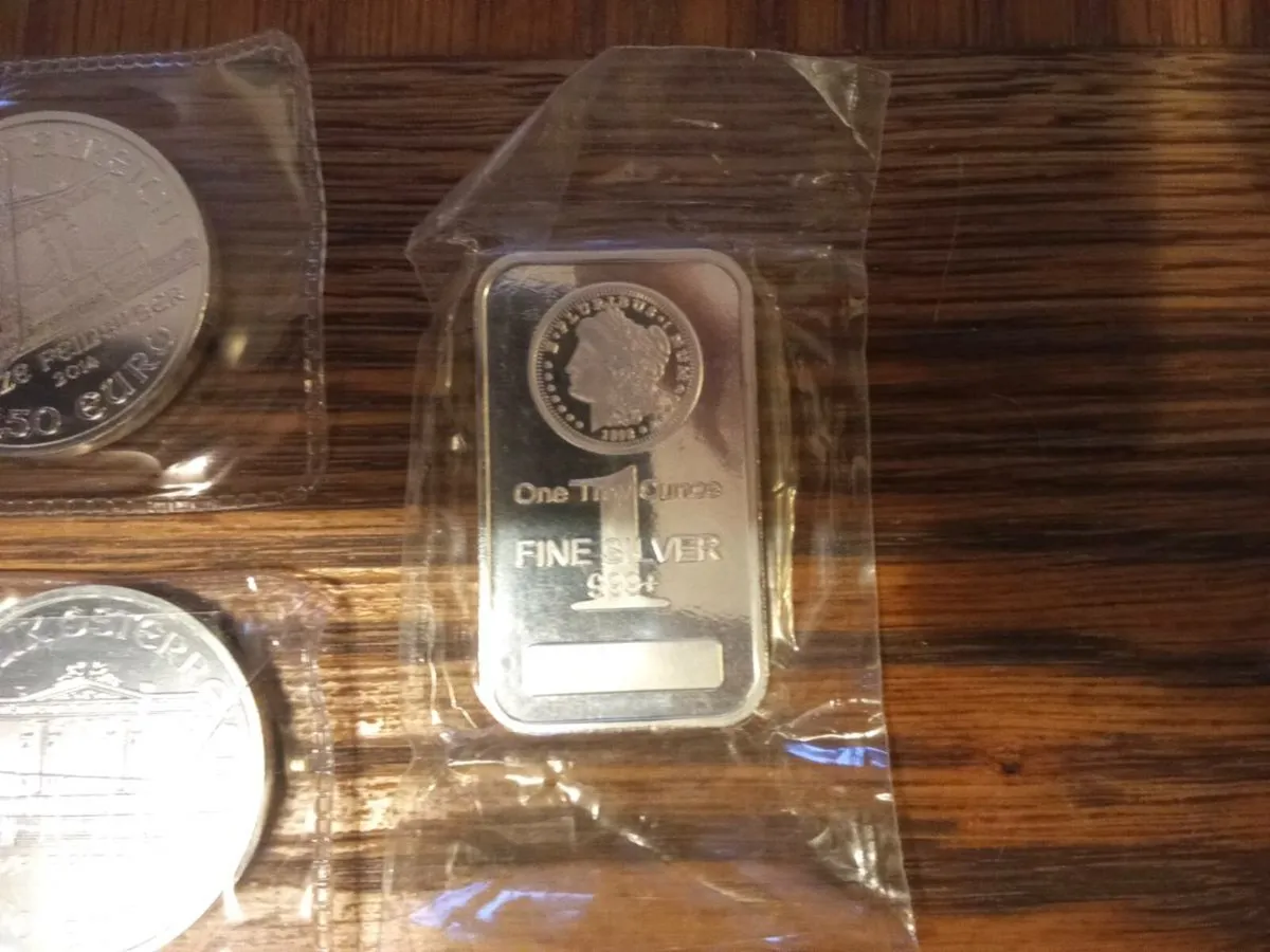 1oz Silver Bars & Coins - Image 2
