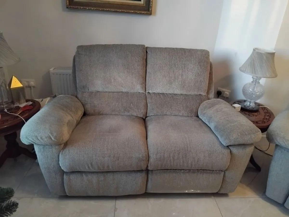 Two-Seater Recliner + Recliner Armchair - Image 3