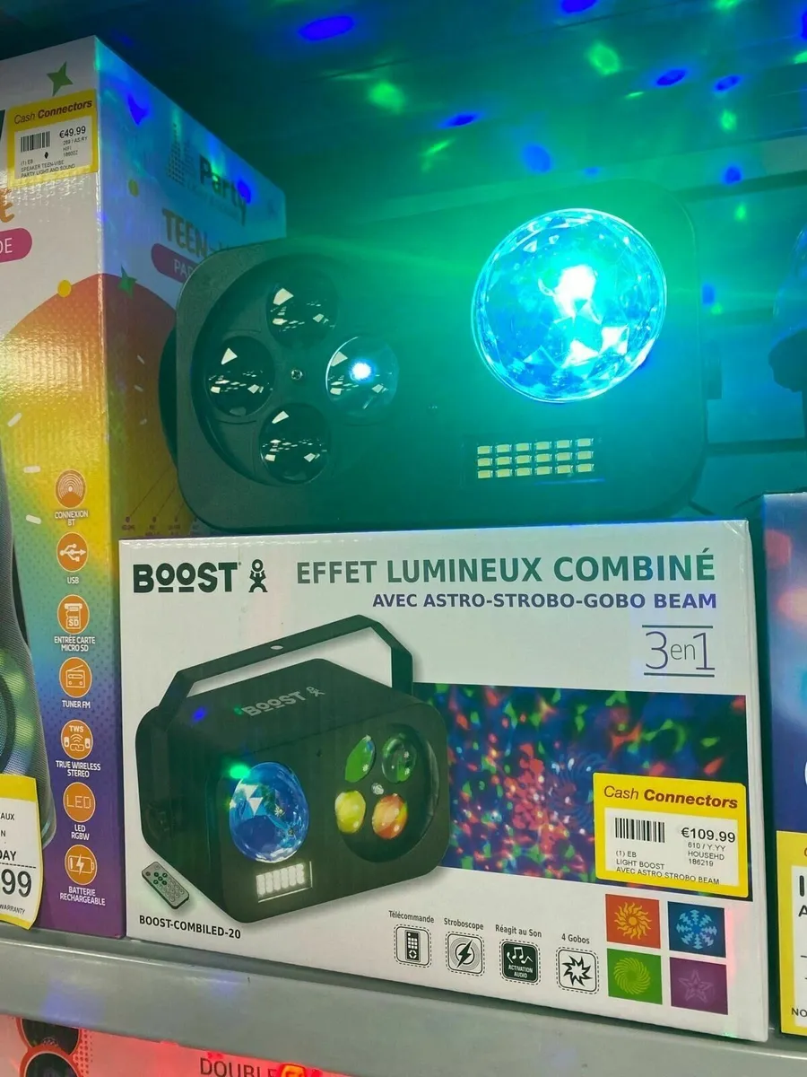 Combined LED Light Effect Beam Projector NEW - Image 2