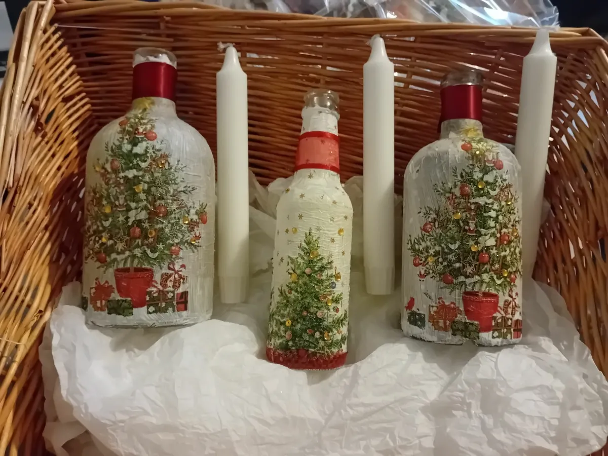 Handmade Christmas candle gift sets - Image 1