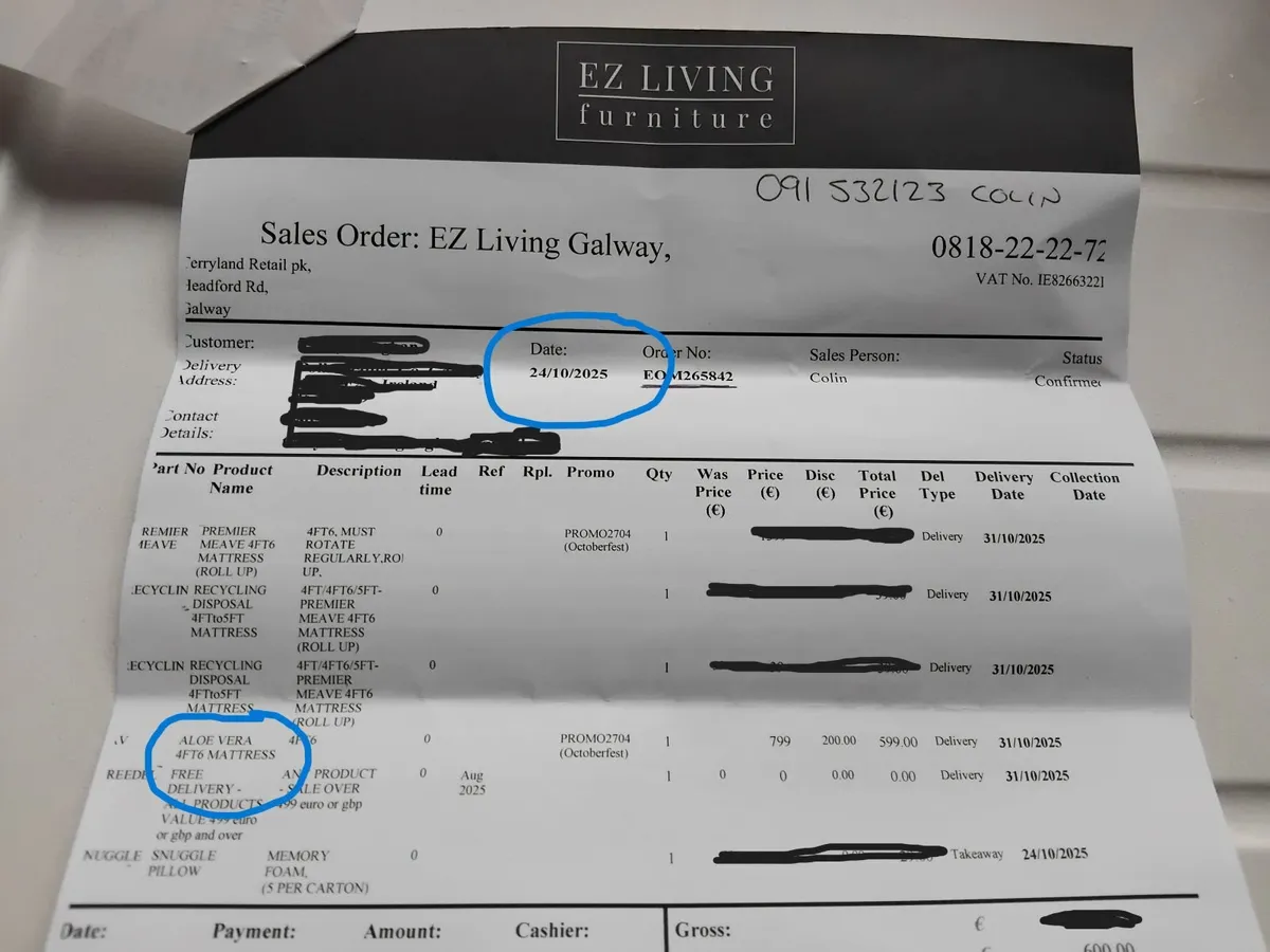 Brand New Double Mattress - Image 3