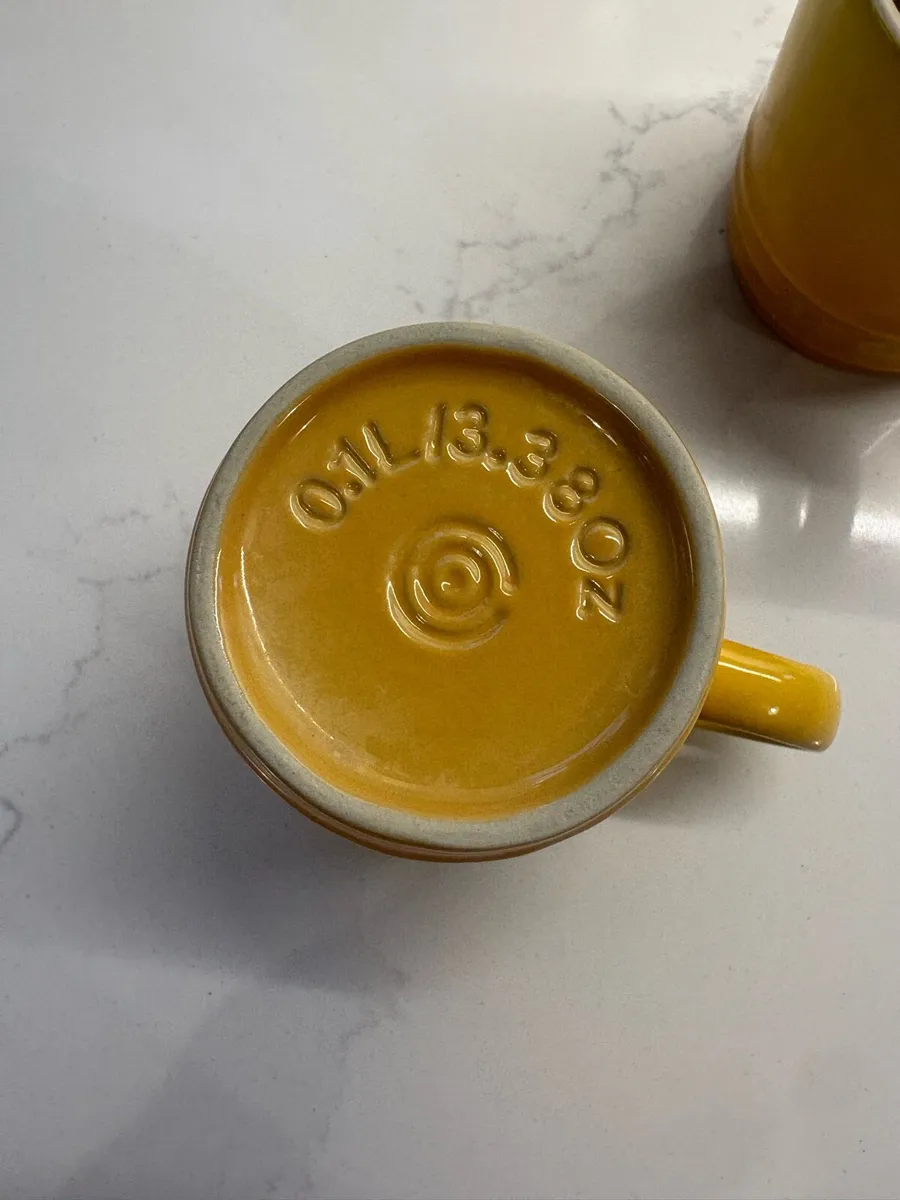 Le creuset espresso cups x 2 - Image 2