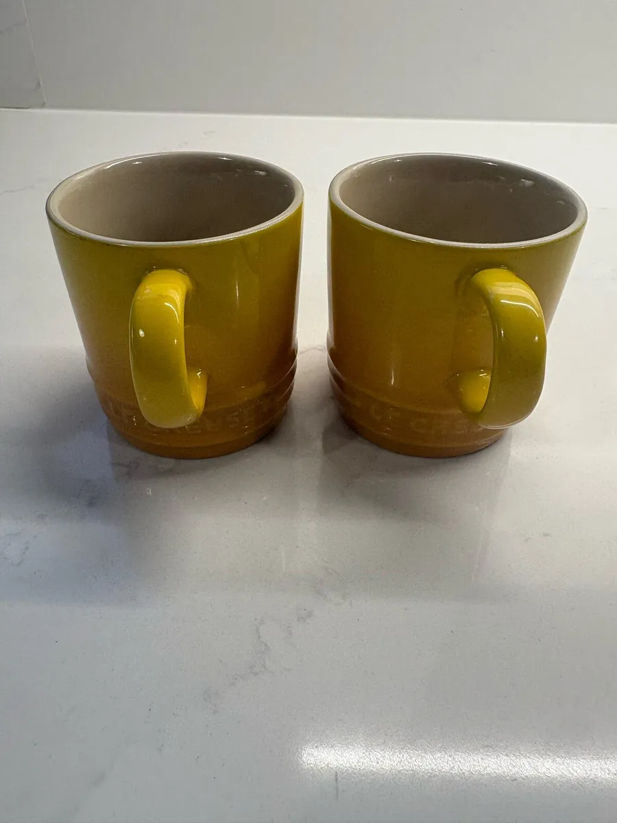 Le creuset espresso cups x 2 - Image 3