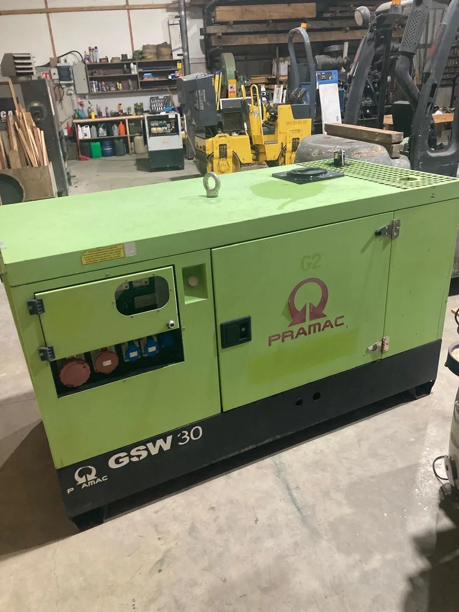 2017 PRAMAC 30 kva diesel generator - Image 2