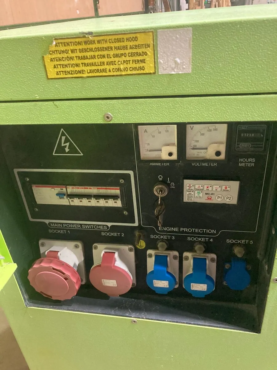 2017 PRAMAC 30 kva diesel generator - Image 3