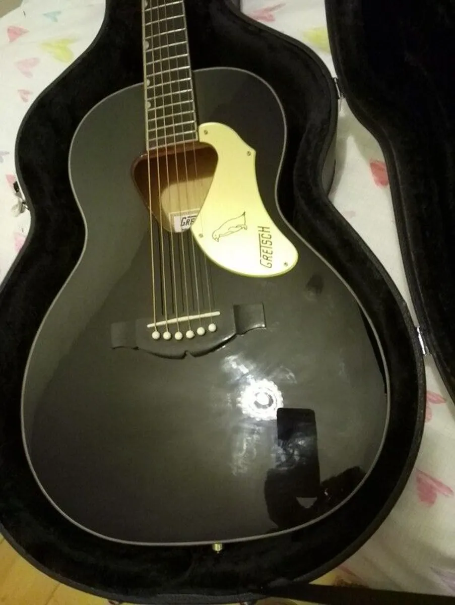 Fabulous Gretsch Guitar G5021E Ran. Peng. Parlor Black Guitar - Image 2