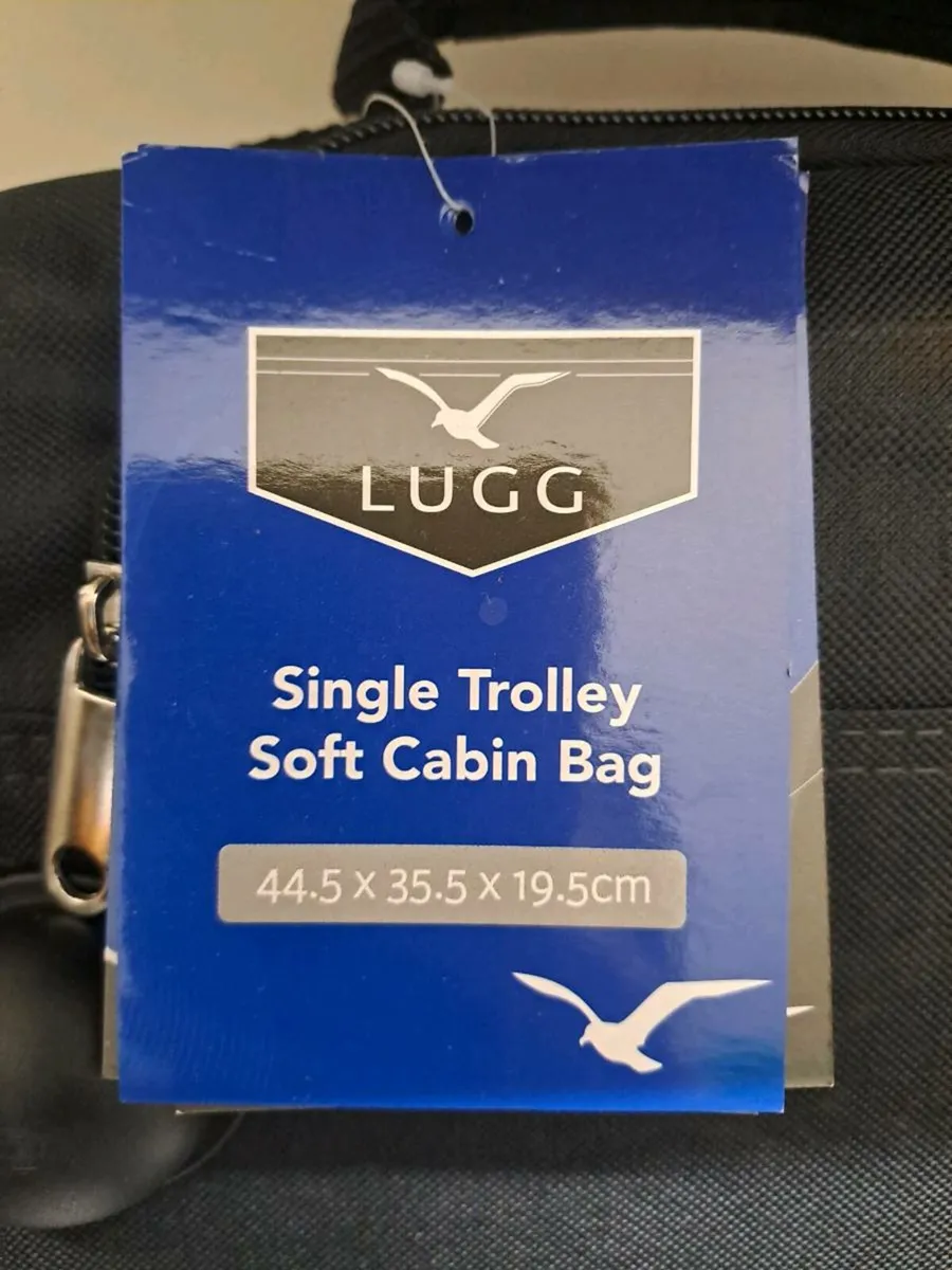 LUGG single trolley soft cabin bag - Image 3