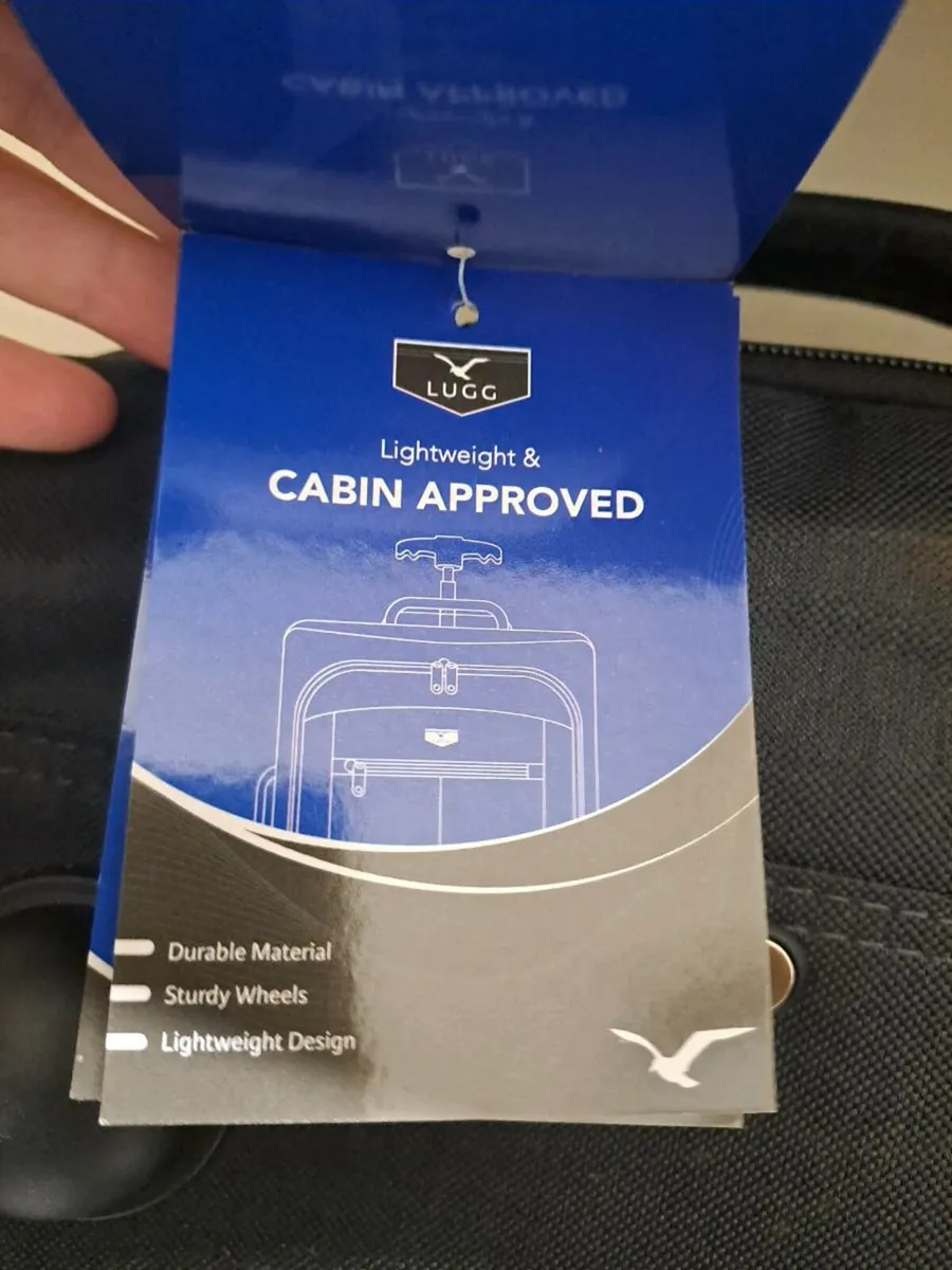 LUGG single trolley soft cabin bag - Image 4