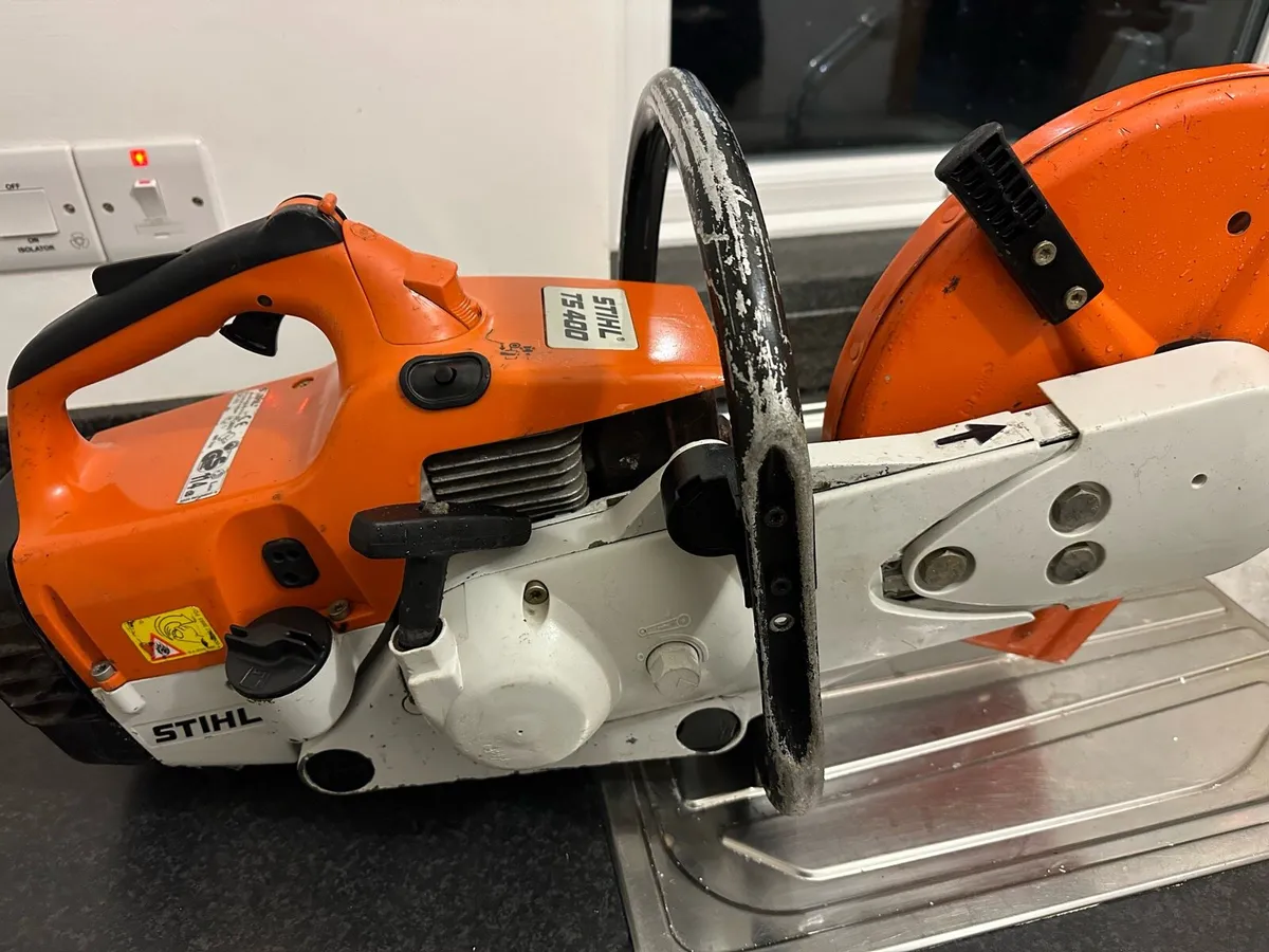 Stihl ts400 concrete saw consaw - Image 2