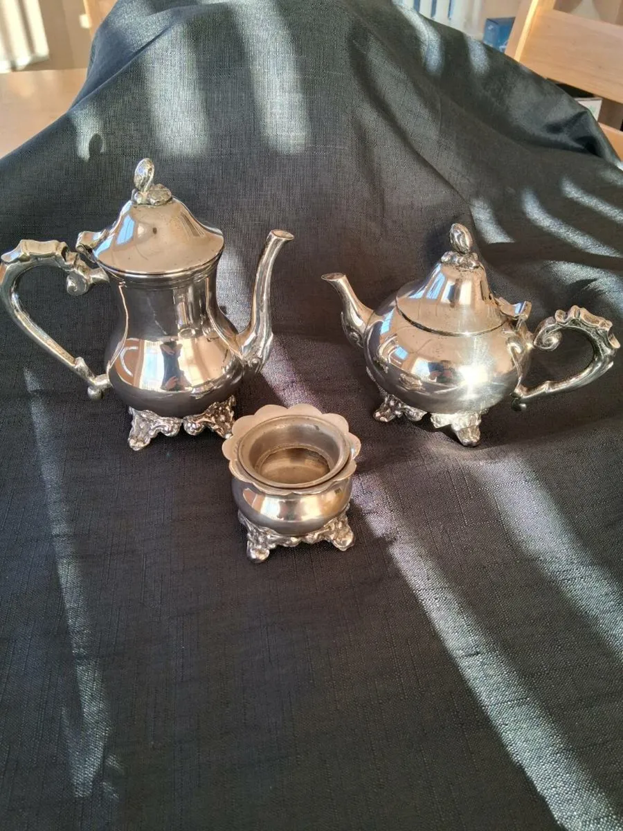 Silver Plated Tea Set - Image 1