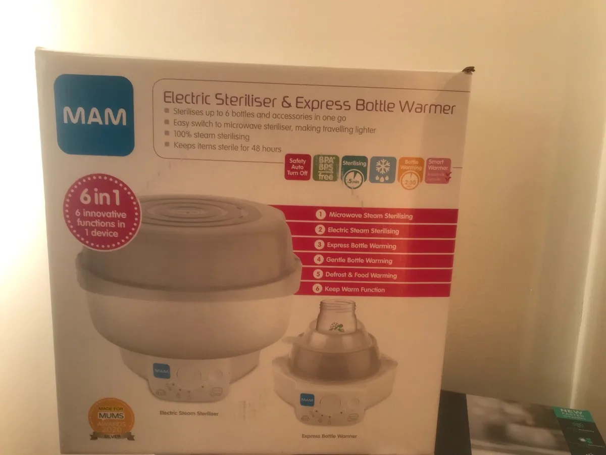 MAM-Electric Steriliser&Express Bottle Warmer