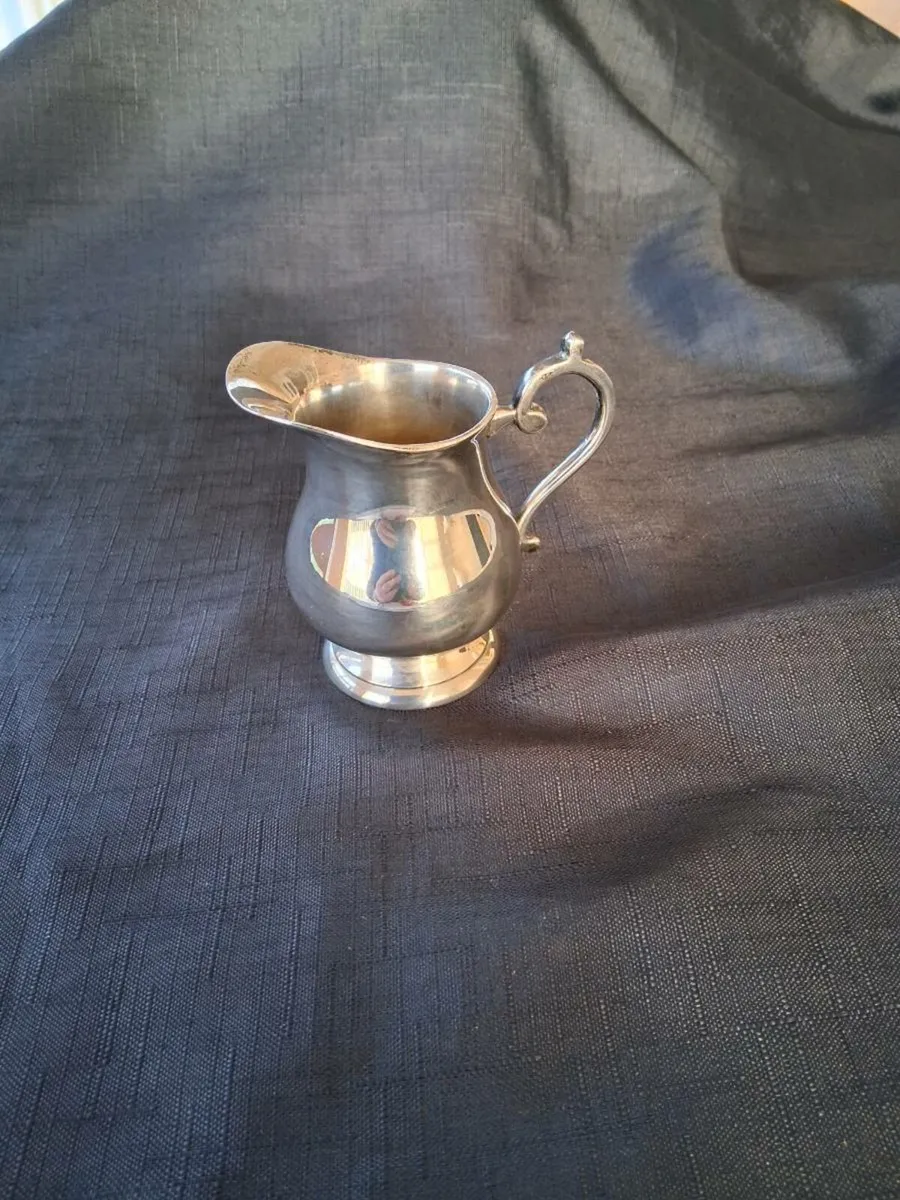 Silver Plated Milk Jug - Image 2