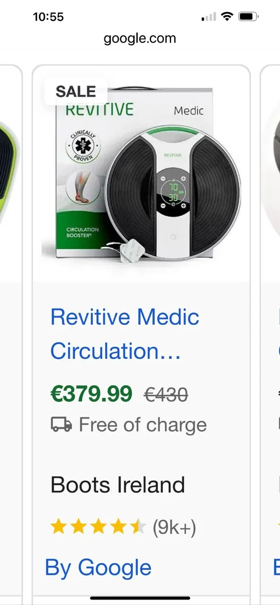 Circulation booster for feet and legs - Image 1