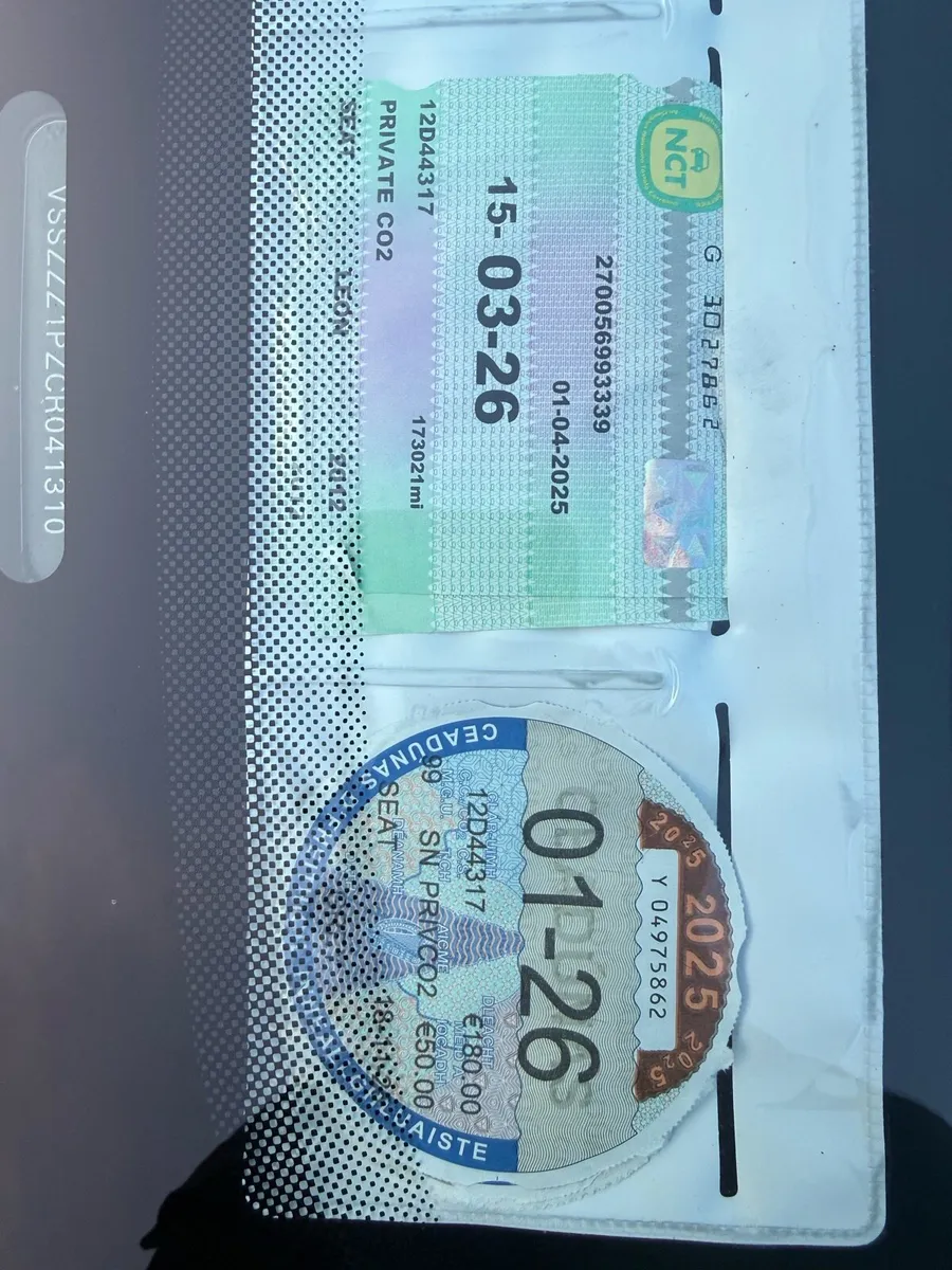 2012 Seat Leon 1.6Tdi Nct & Taxed - Image 2