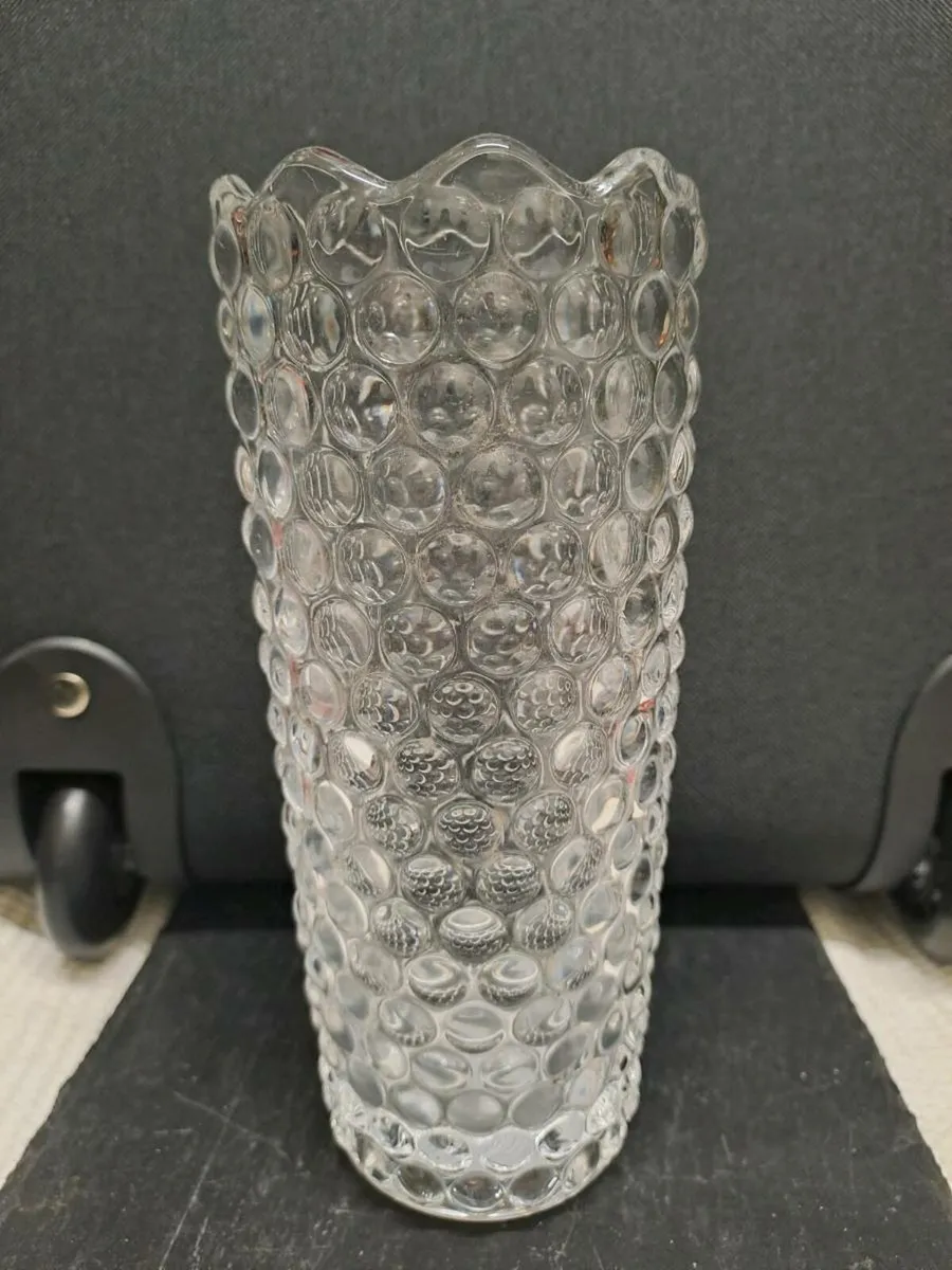 Bubble glass vase - Image 1