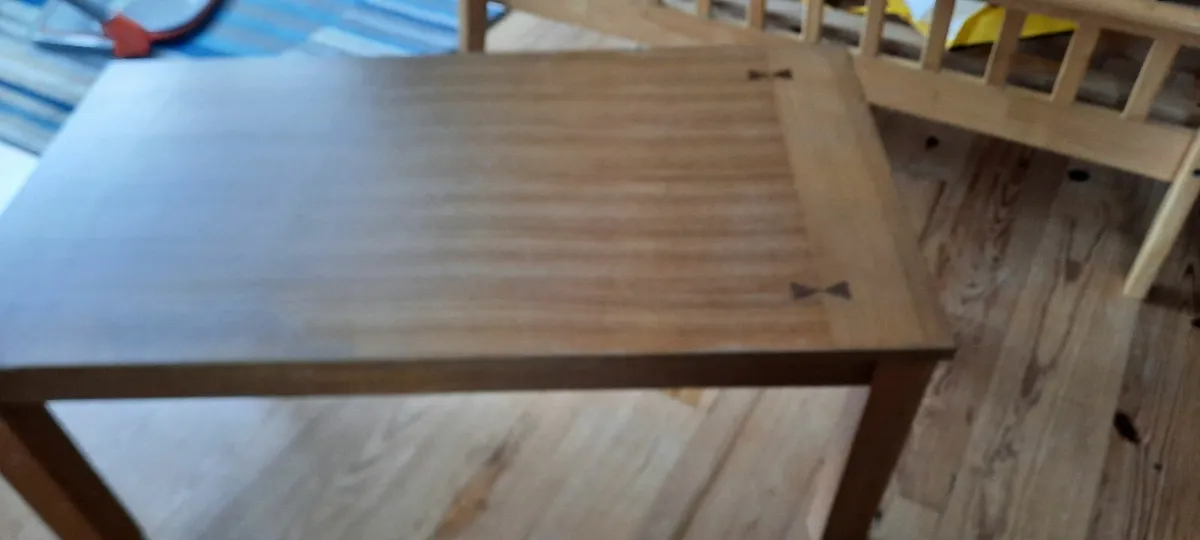 Coffee table- solid wood - Image 3