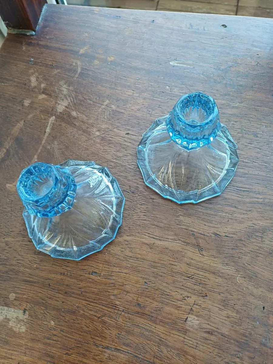 Candle holders glass - Image 1