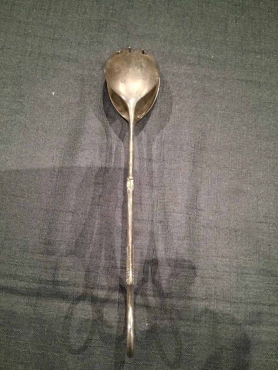 Silver Plated Serving Spoons - Image 1