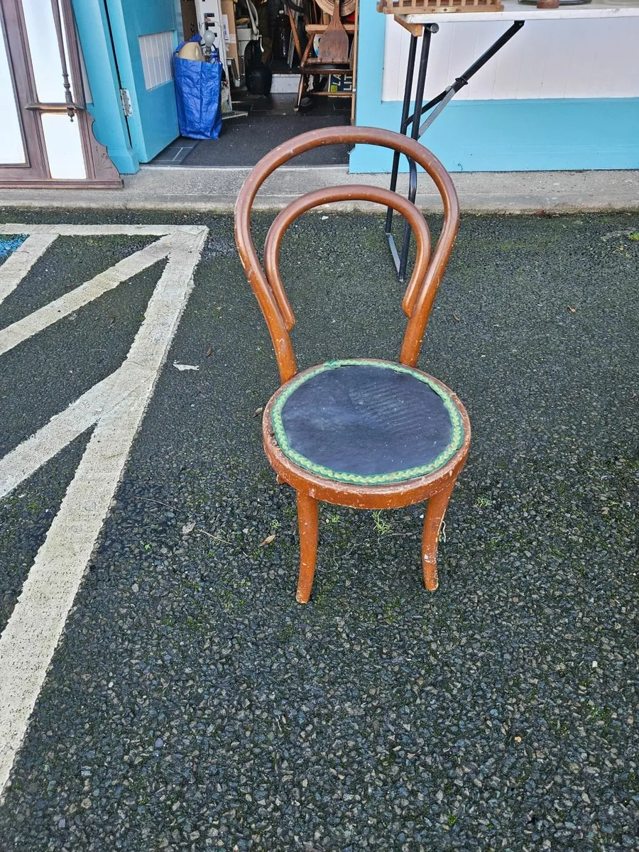 Vintage Childs Bentwood Chair - Image 4
