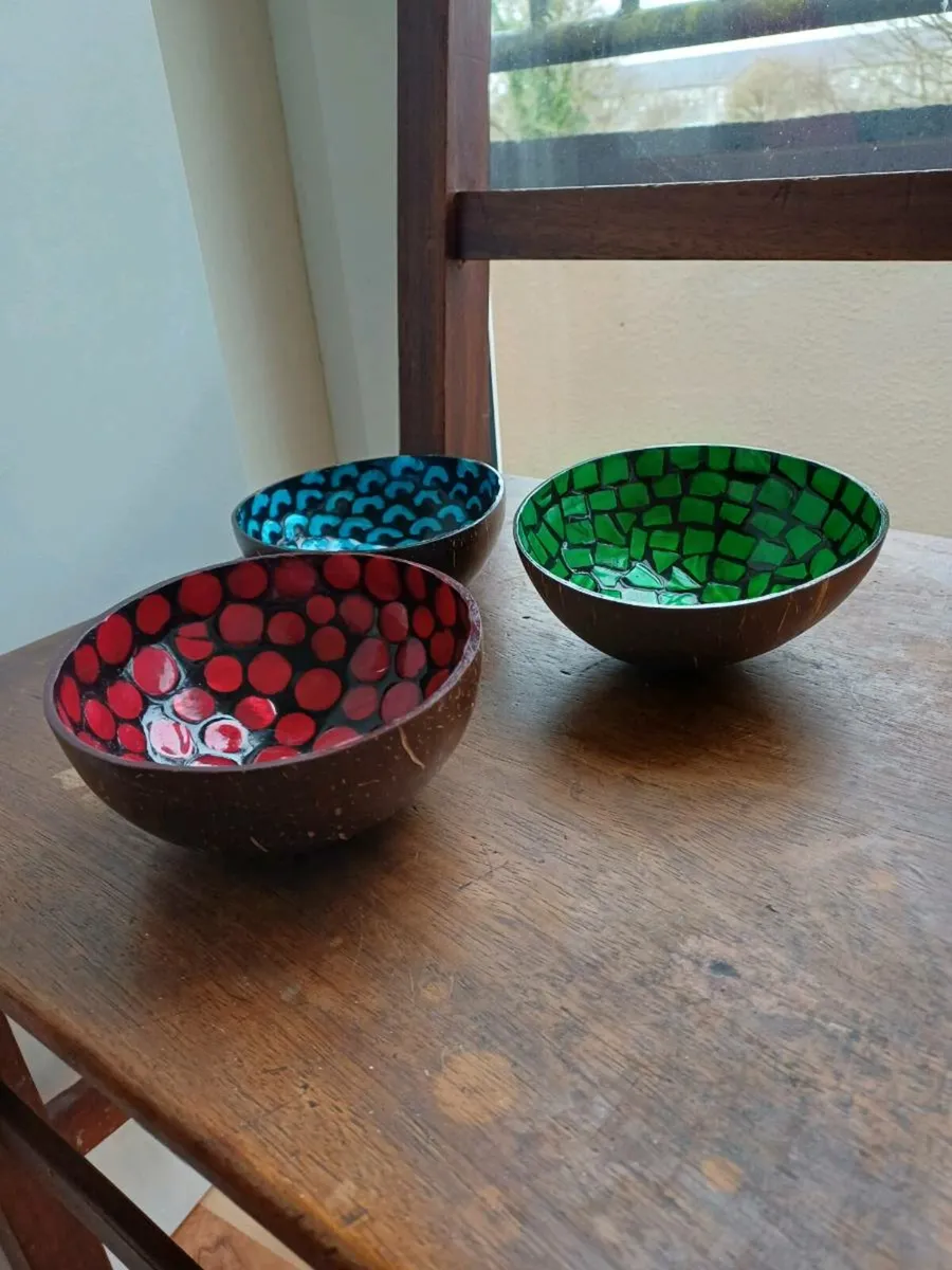 Coconut bowls set - Image 2