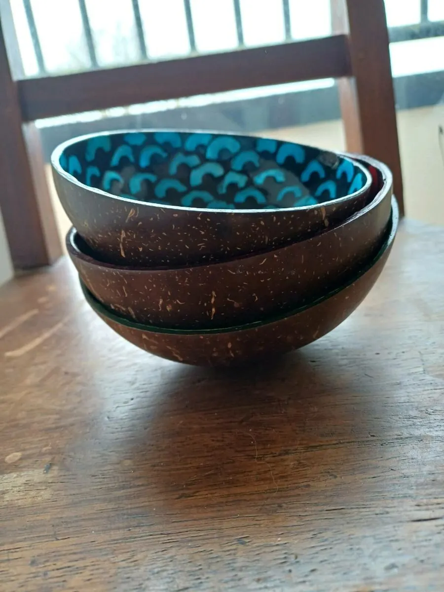 Coconut bowls set - Image 3