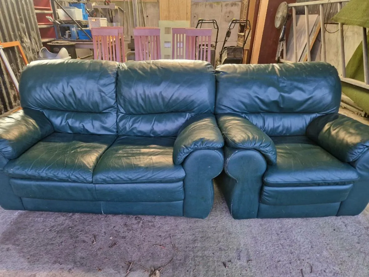 Couch and armchair - Image 1