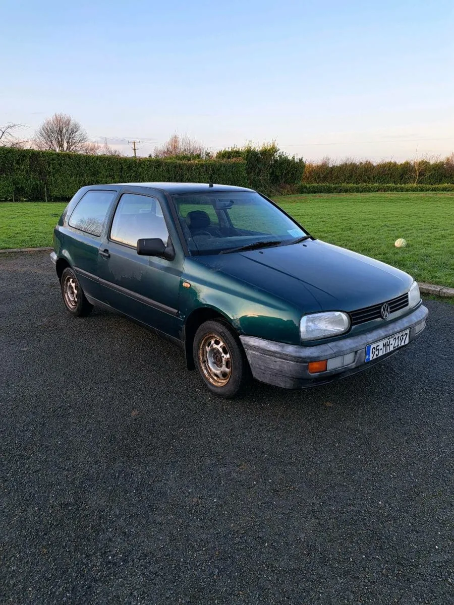 VW GOLF 1.4 MK3 TEST 15/09/27 TAX 56 EUROS - Image 1