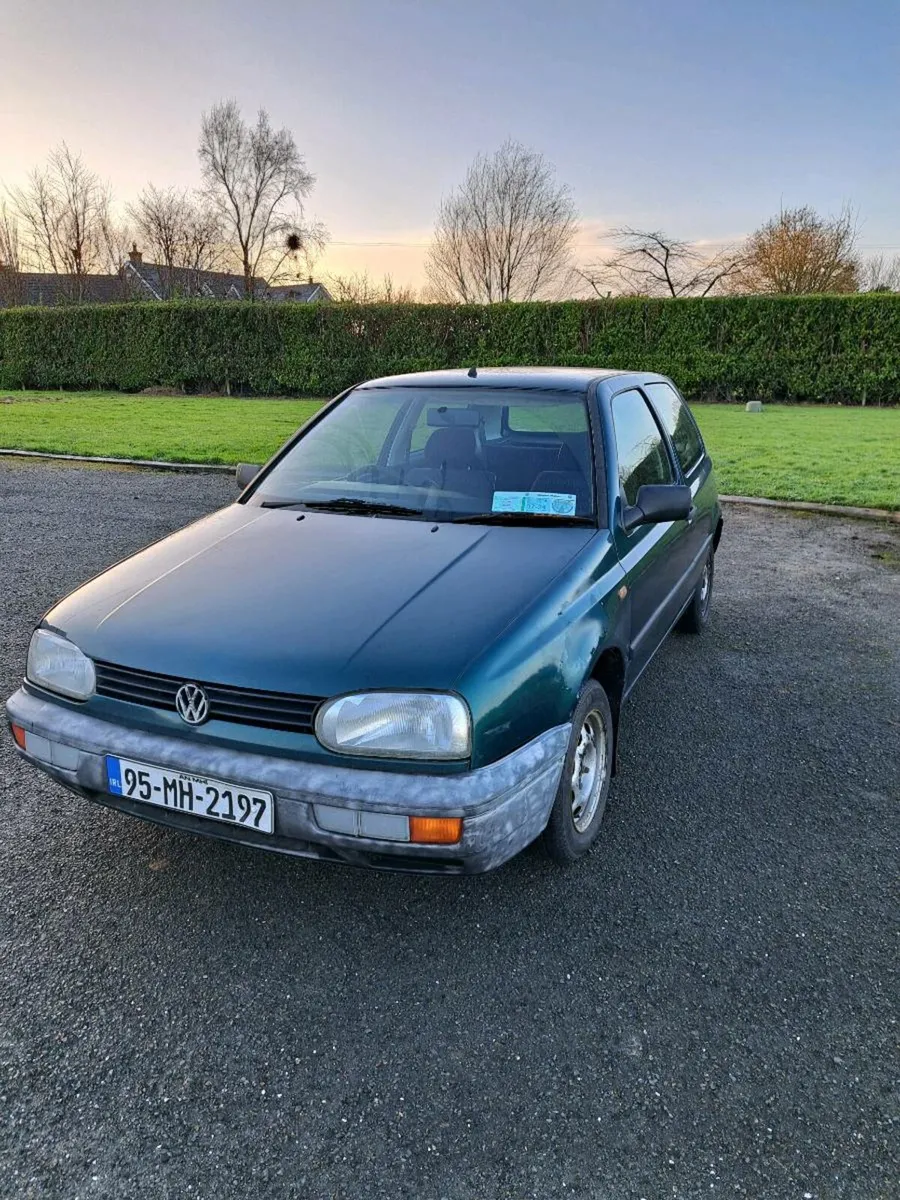 VW GOLF 1.4 MK3 TEST 15/09/27 TAX 56 EUROS - Image 2